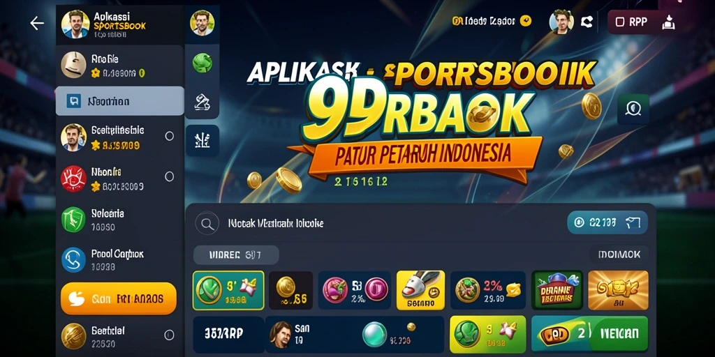 Tampilan gameplay menarik dan fitur taruhan yang beragam.