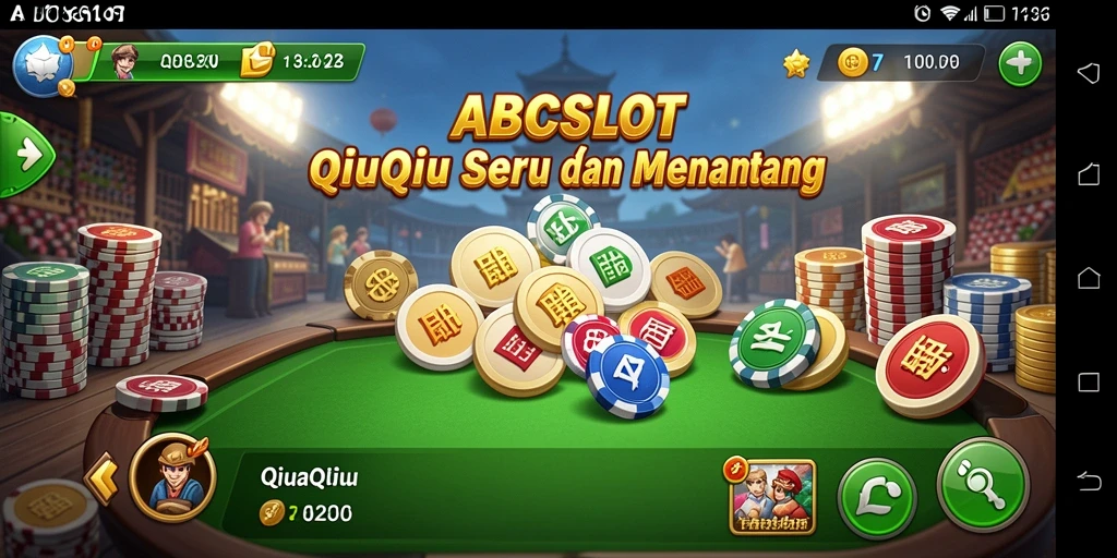 Screenshot gameplay QiuQiu di ABCSLOT yang mendebarkan.