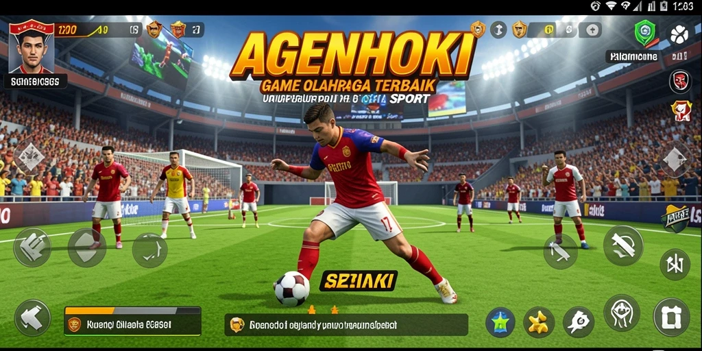 Tampilan menarik dari gameplay AGENHOKI yang penuh aksi.
