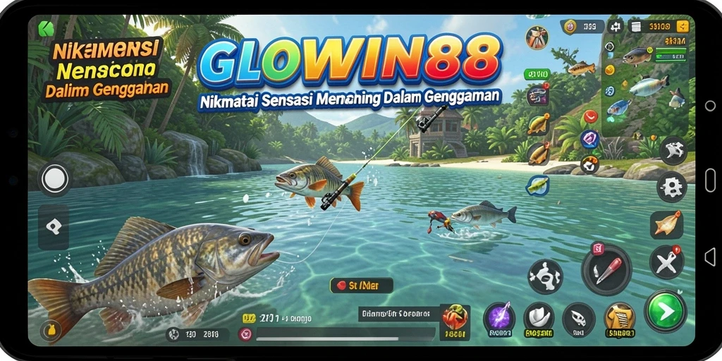 Tangkapan ikan luar biasa dalam gameplay GLOWIN88.