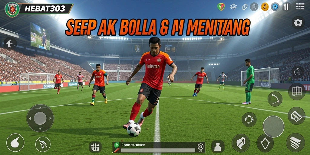 Tampilan gameplay HEBAT303 yang mendebarkan di lapangan.