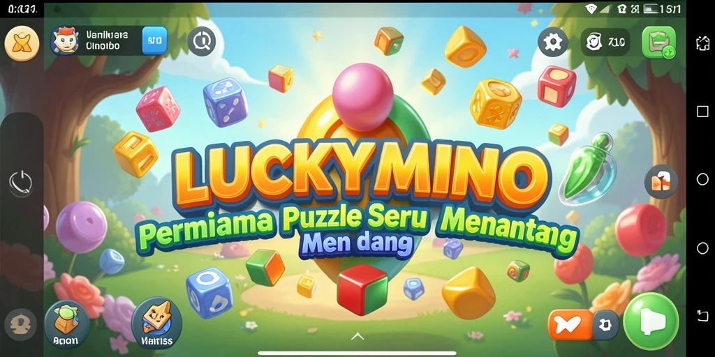 Gameplay <strong>LUCKYMINO</strong> yang menarik dan penuh tantangan.