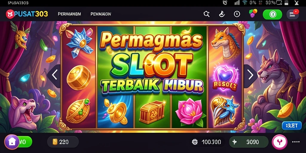 Gameplay PUSAT303 menampilkan putaran Slot yang seru dan mengasyikkan.