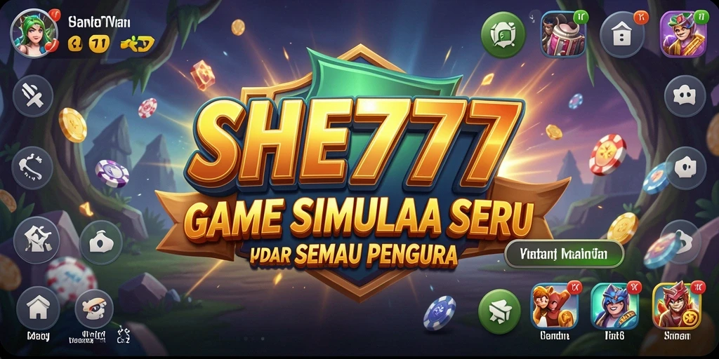 Tangkapan layar gameplay <strong>SHE777</strong> yang menampilkan dunia yang penuh warna dan interaksi.