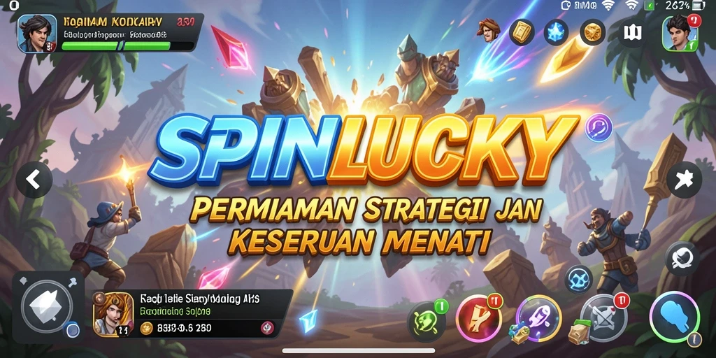 Tampilan gameplay SPINLUCKY yang menarik dan penuh aksi.