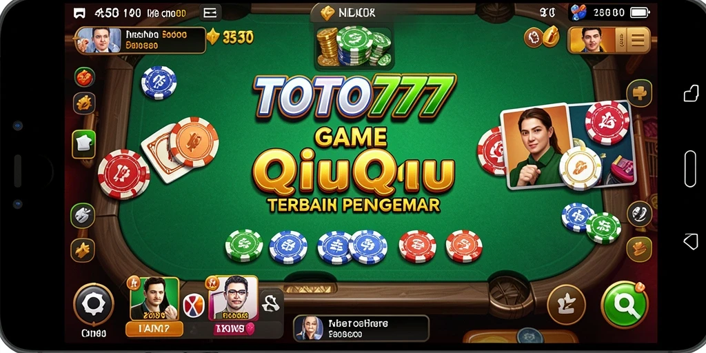 Tampilan gameplay menarik dari TOTO777 di genre QiuQiu.
