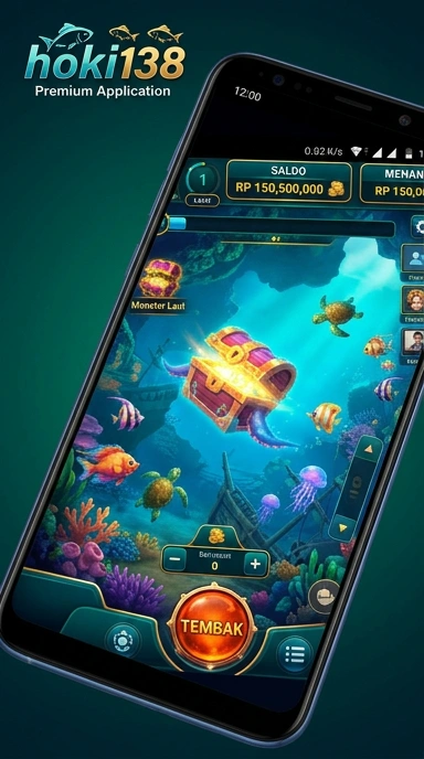 Screenshot fitur-fitur unggulan dari aplikasi hoki138.